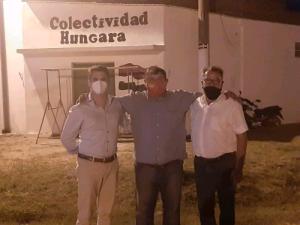 La visita de Márk Zsonda en la Prov. Chaco